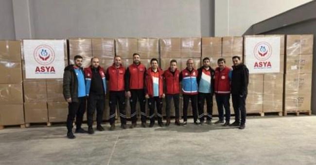 Zonguldak ekibine teşekkür