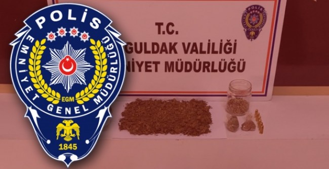 Kozlu’da uyuşturucu operasyonu: 3 şüpheli tutuklandı