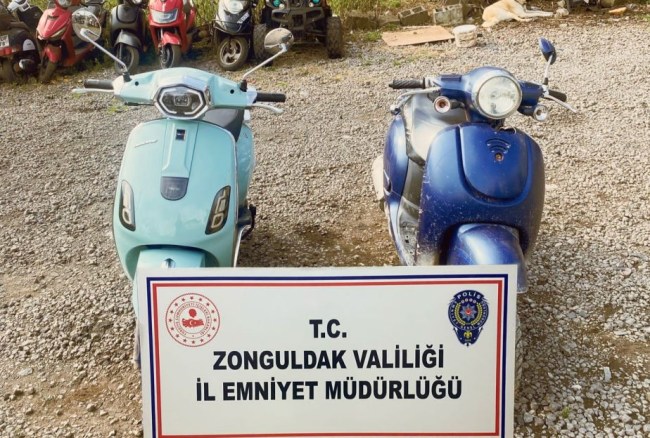 Kdz.Ereğli’de motosiklet hırsızları yakalandı