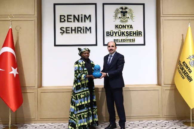 Uganda Büyükelçisi'nden Konya ziyareti