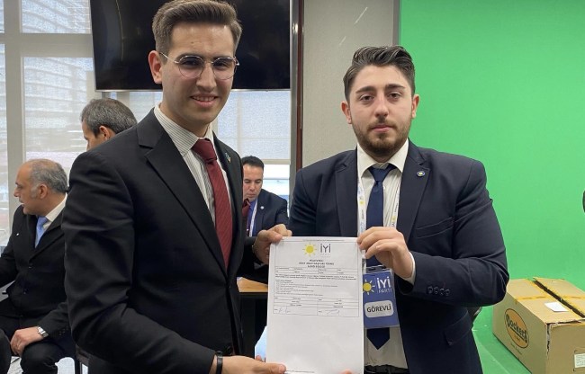 Yiğitcan Yıldırım İYİ Parti’den milletvekili aday adayı oldu