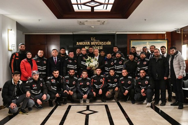 Motokuryelerden Yavaş'a teşekkür