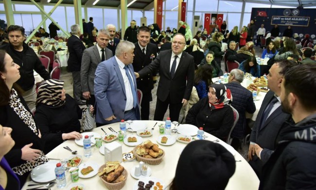 Vali Tutulmaz şehit yakınları ile iftarda biraraya geldi