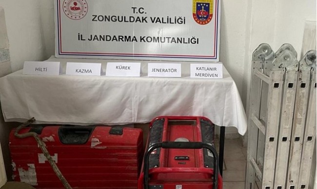 Çaycuma'da defineciler suçüstü yakalandı