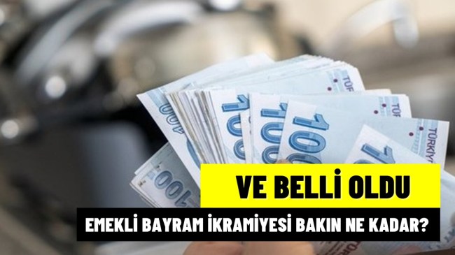 Bayram ikramiyesi belli oldu