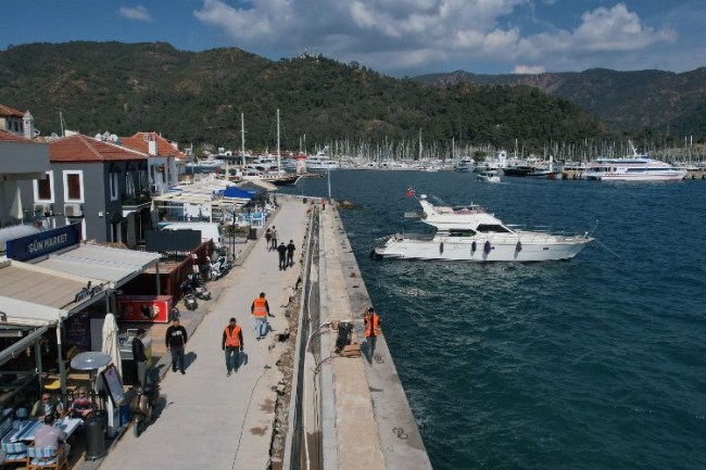 Marmaris Yat Limanı'na 34 milyon TL'lik yatırım