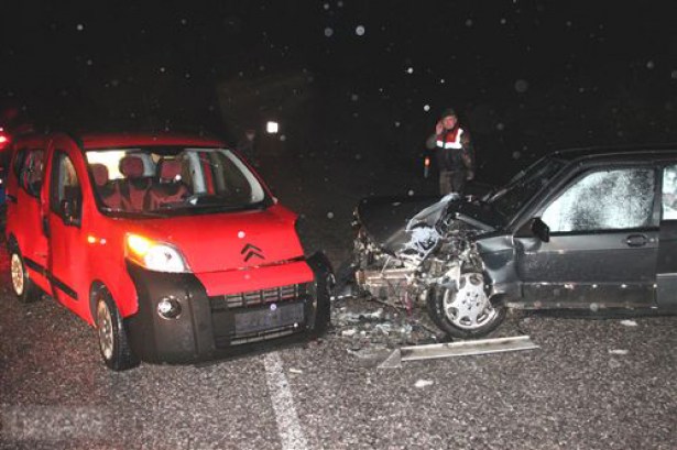 Ereğli'de trafik kazası!..