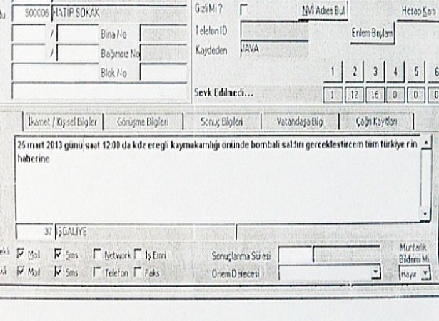 Bomba 'belediyeye' değil 'Kaymakamlığa' imiş..