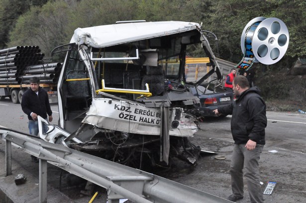 Kaza anı kameralara böyle yansıdı!..