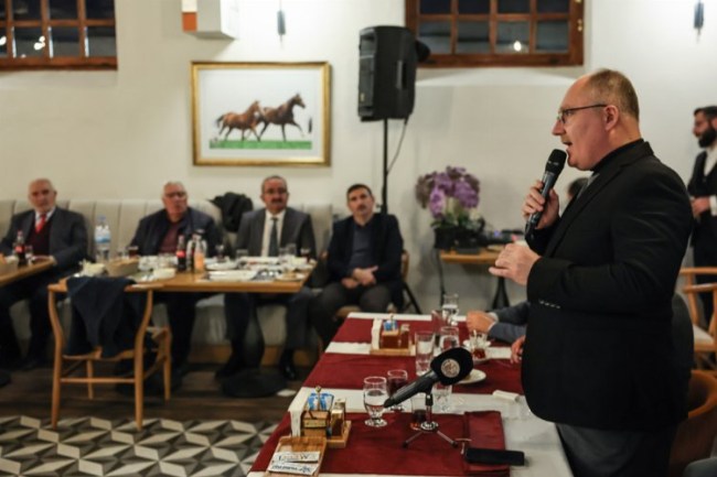 Sivas'ta Başkan Bilgin muhtarlarla buluştu