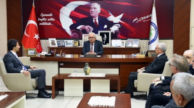 Vekil adayı Ertuğrul'dan Başkan Posbıyık'a ziyaret