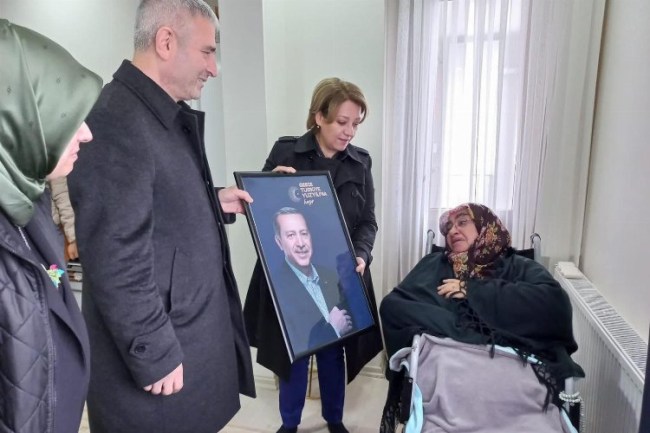 Gebze'de Cumhurbaşkanı Erdoğan sevgisi