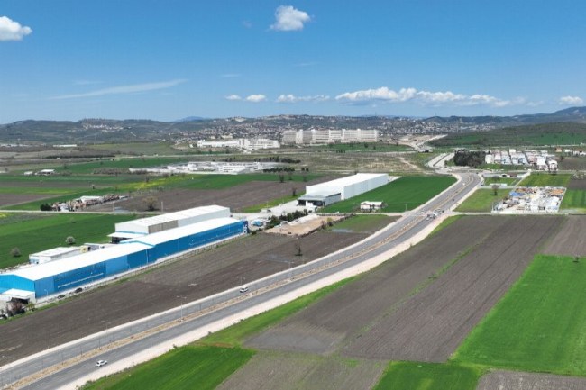 Bursa'da hastane yolu açılışa hazırlanıyor