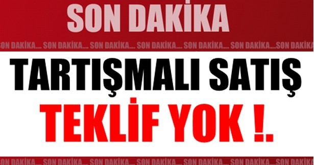 Arsa satışında teklif yok!..