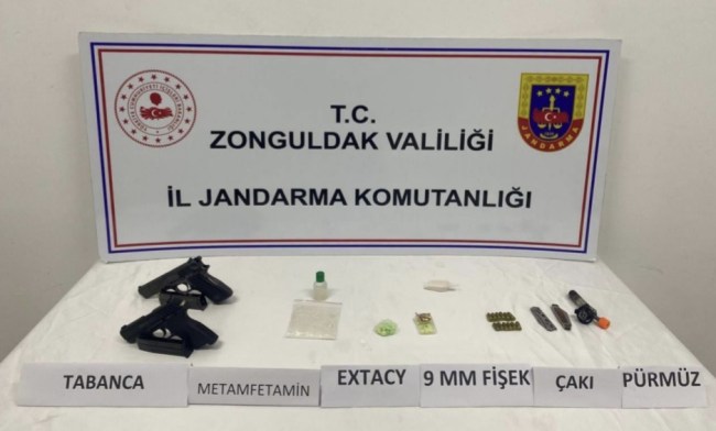 Alaplı’da uyuşturucu baskını