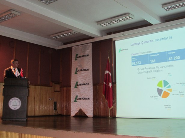 Lafarge BEÜ kariyer günlerinde..