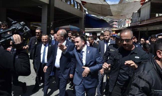 Ereğli’de örgütlenemeyen Memleket Partisi İnce’yi Devrek’e götürdü