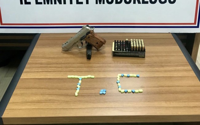 Zonguldak’ta devriye ekiplerinden uyuşturucu baskını