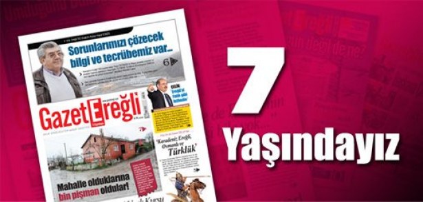 Gazete Ereğli 7 Yaşında