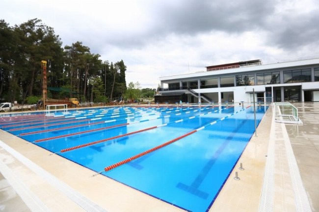 Muğla Yatağan'da yüzme havuzu açılışa gün sayıyor