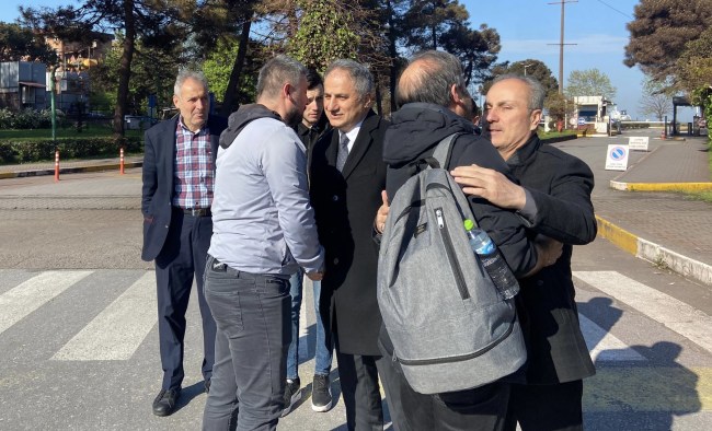 Bozkurt İşçi Bayramında işçileri yalnız bırakmadı