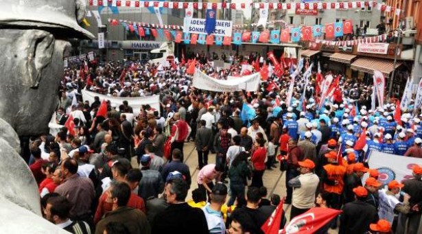 Zonguldak'ta 1 Mayıs..