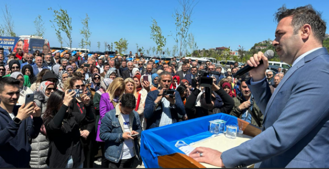 AK Parti, '67'de 670 AK ekip' ile Kozlu'da