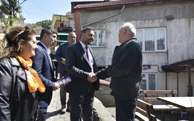 Tıskaoğlu Kilimli’de seçim çalışmalarına devam ediyor