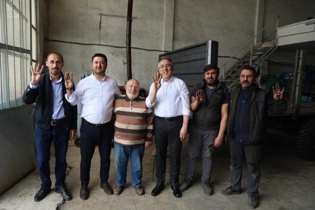 Mehmet Savran'dan Nevşehir esnafına ziyaret