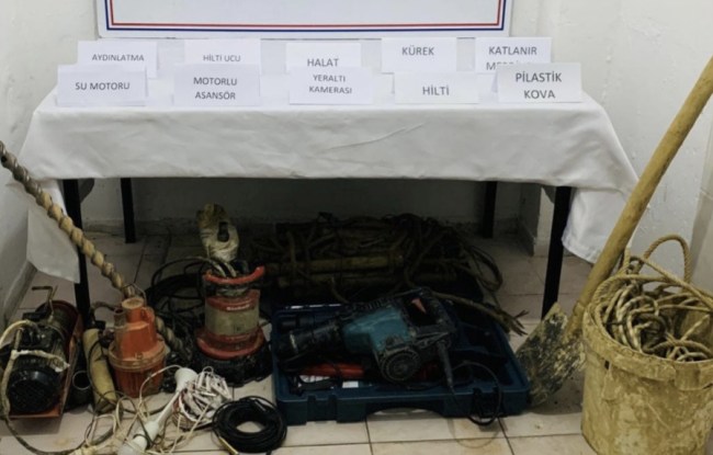 Çaycuma’da definecilere suçüstü