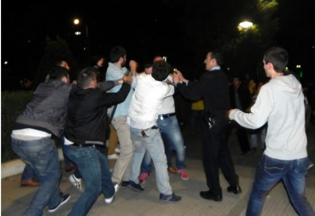 Ereğli'de derbi maçı sonrası olaylar çıktı!..