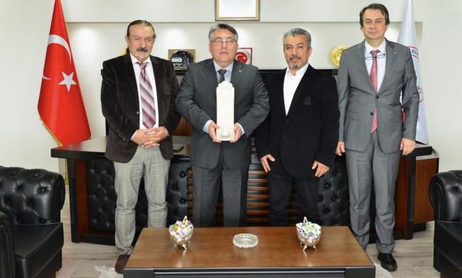 Dr. Öğr. Üyesi Şahin’den ZBEÜ Rektörü Özölçer’e ziyaret