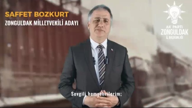 Bozkurt Zonguldak halkına seslendi