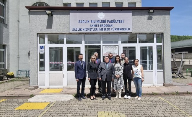 ZBEÜ Rektörü Özölçer’den İbni Sina Kampüsüne ziyaret