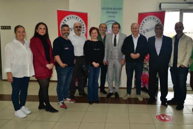 Nilüfer Musiki Derneği'nde anlamlı buluşma