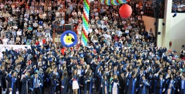 Ereğli'de mezuniyet coşkusu..