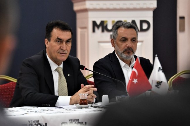 MÜSİAD'tan Başkan Dündar'ın projelerine tam not