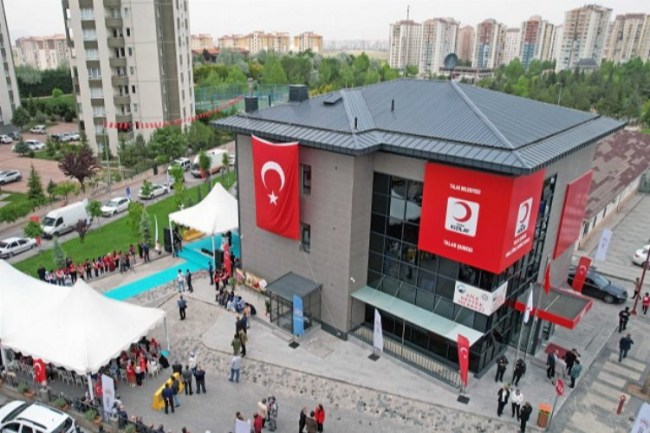 Kayseri Talas'a modern hizmet binası