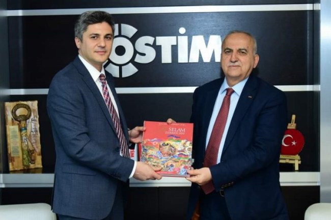 Ateşe Halilov'dan OSTİM'e ziyaret