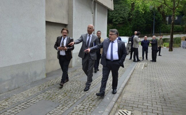 ZBEÜ Rektörü Özölçer’den Farabi Kampüsünde inceleme