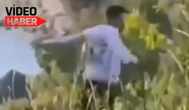 Alaplı'da yüksekten düşen gencin son görüntüleri ortaya çıktı