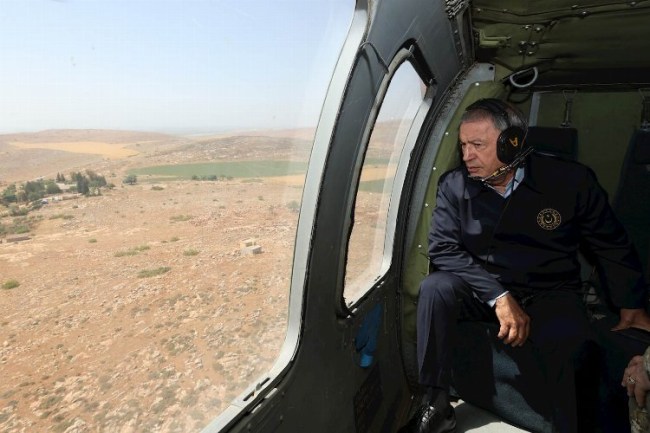 Bakan Akar'dan hudut güvenliğine yönelik 'Hodri Meydan'