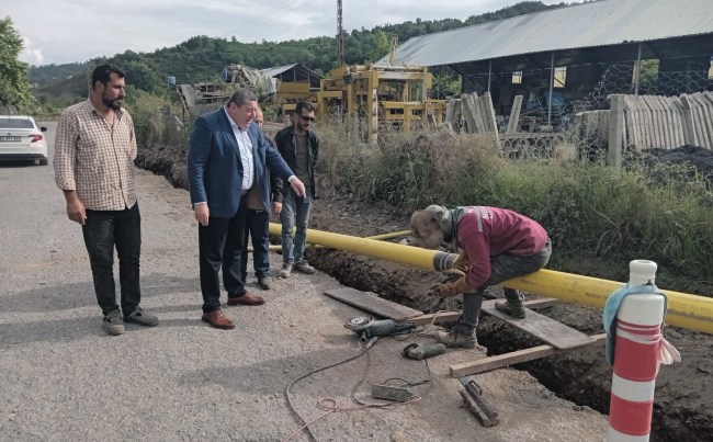 Tekin’den Alaplı Aşağıdoğancılar mahallesine doğalgaz müjdesi