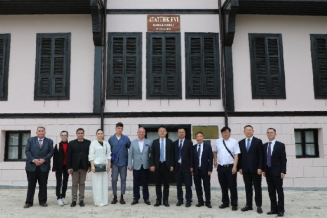 Çinli heyet Kırklareli'nde