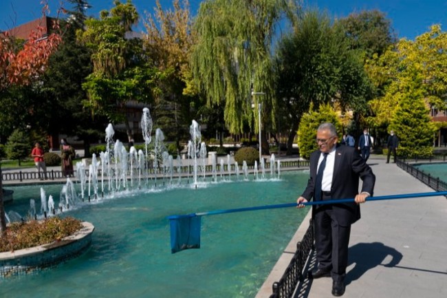 Memduh Büyükkılıç'tan 'Çevre' mesajı