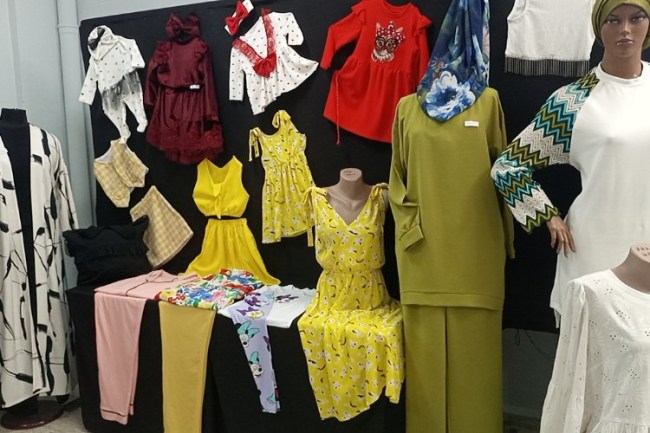 Pazaryeri'nde HEM kursiyerlerinin el emekleri görücüye çıktı