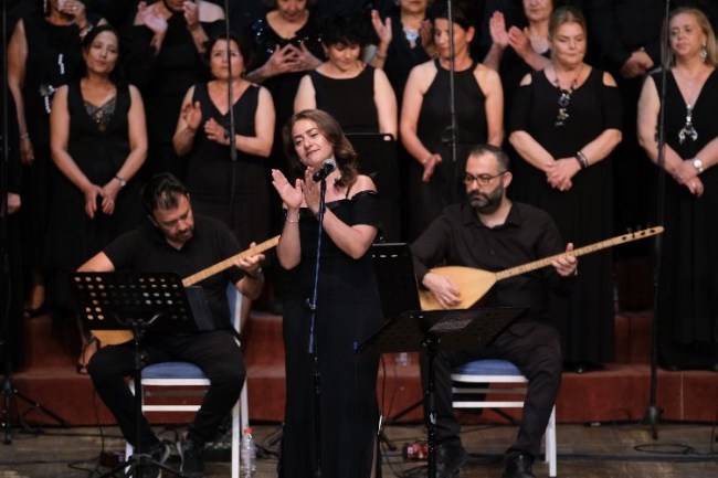 Narlıdere'den Aşık Veysel türküleri yankılandı