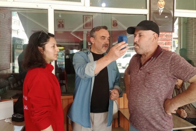 Bilecik Pazaryeri'nde sağlık ekipleri bilgilendirdi