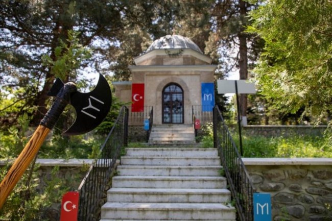 Bursa İnegöl'ün fatihi Turgut Alp'in Türbesi'ne restorasyon