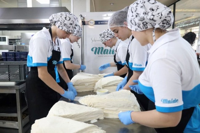 Hollandalı öğrenciler Türk Mutfağını Kocaeli'de öğreniyor